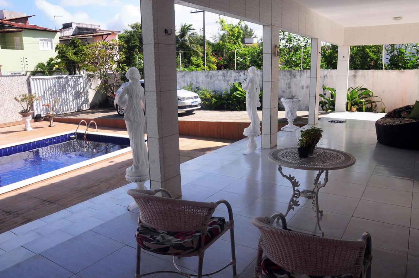 Casa C Piscina, Churrasq E Muito Lazer Em Conde Pbヴィラ エクステリア 写真